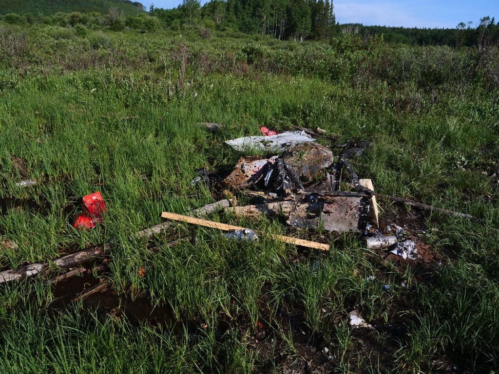 Target shooting debris