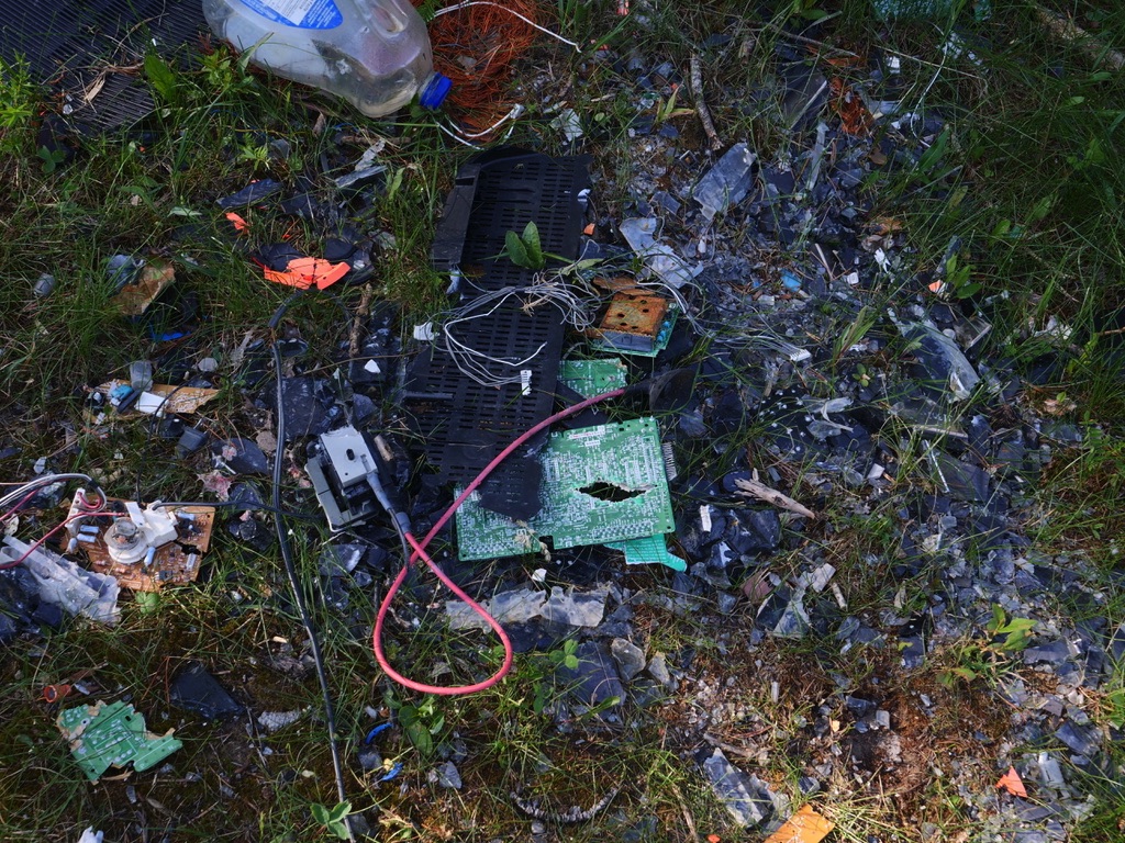 Target shooting debris