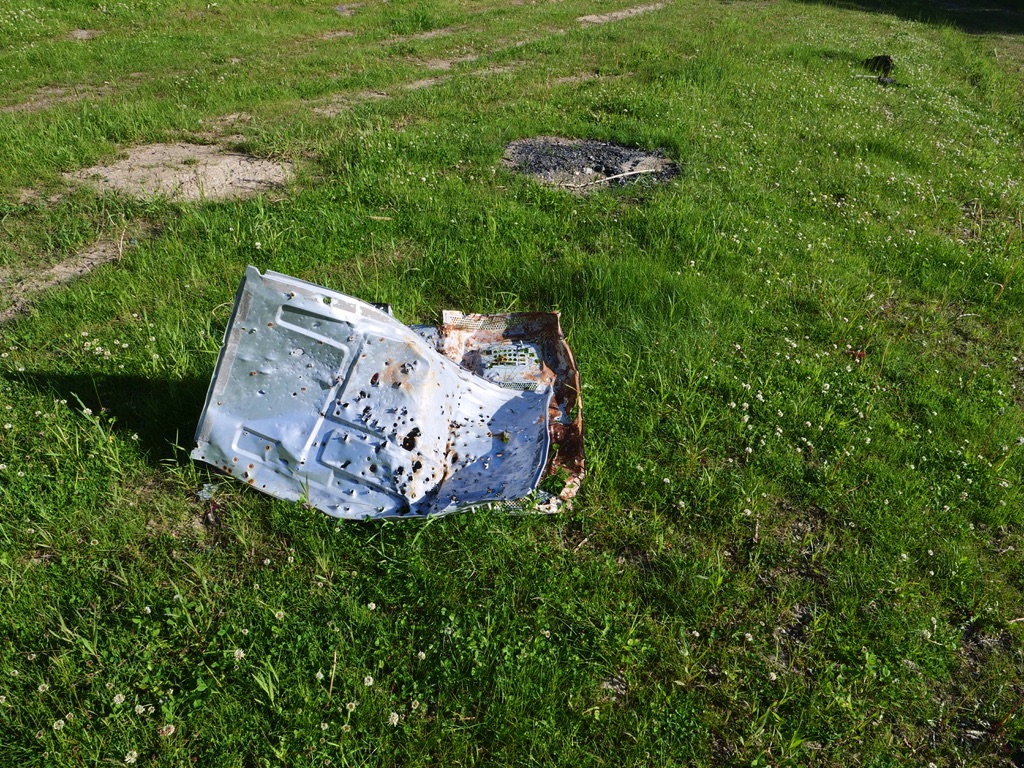 Target shooting debris