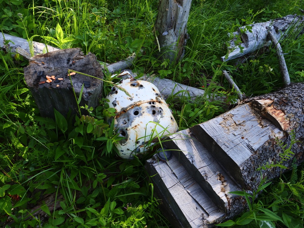 Target shooting debris