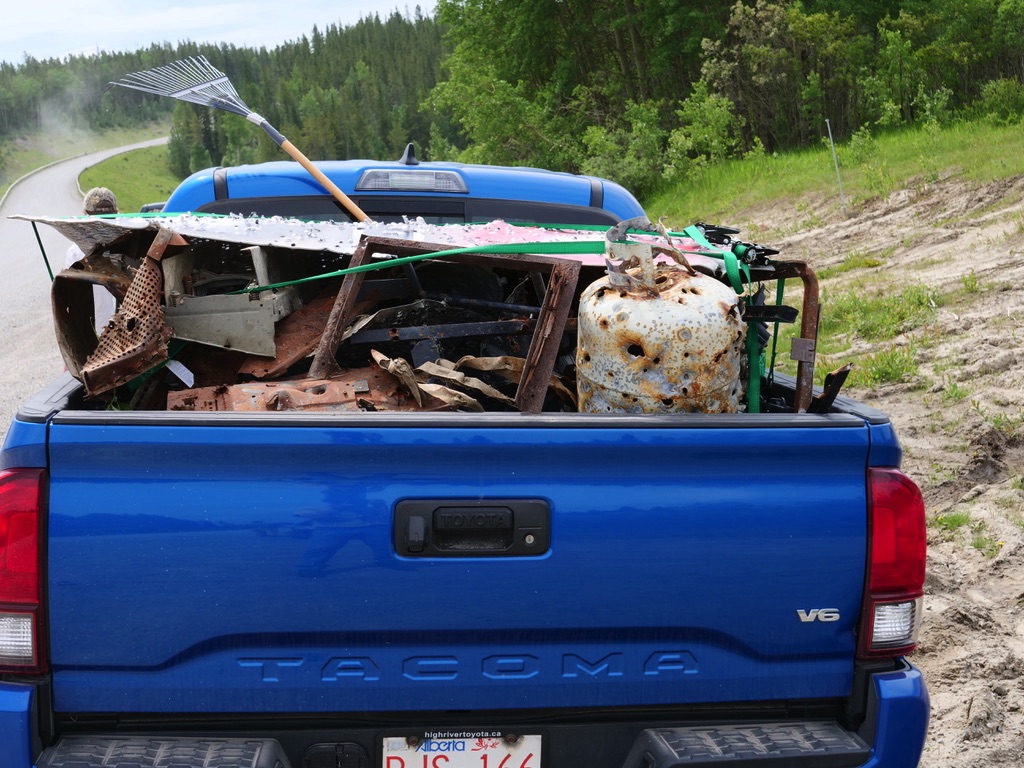 Target shooting debris