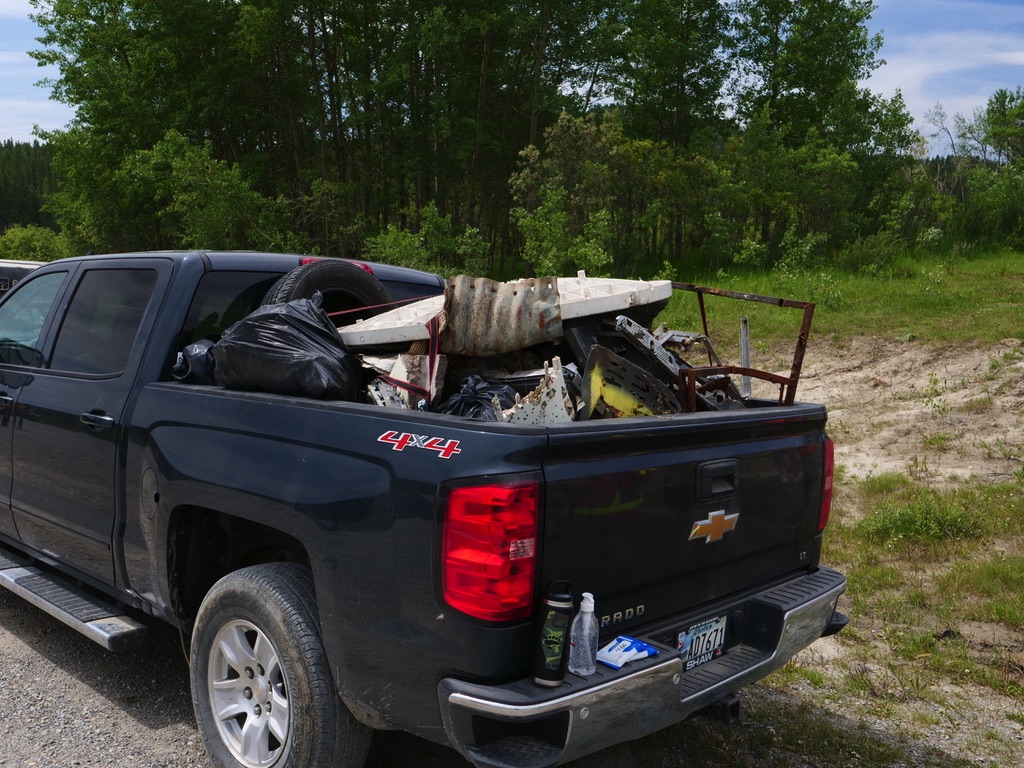 Target shooting debris